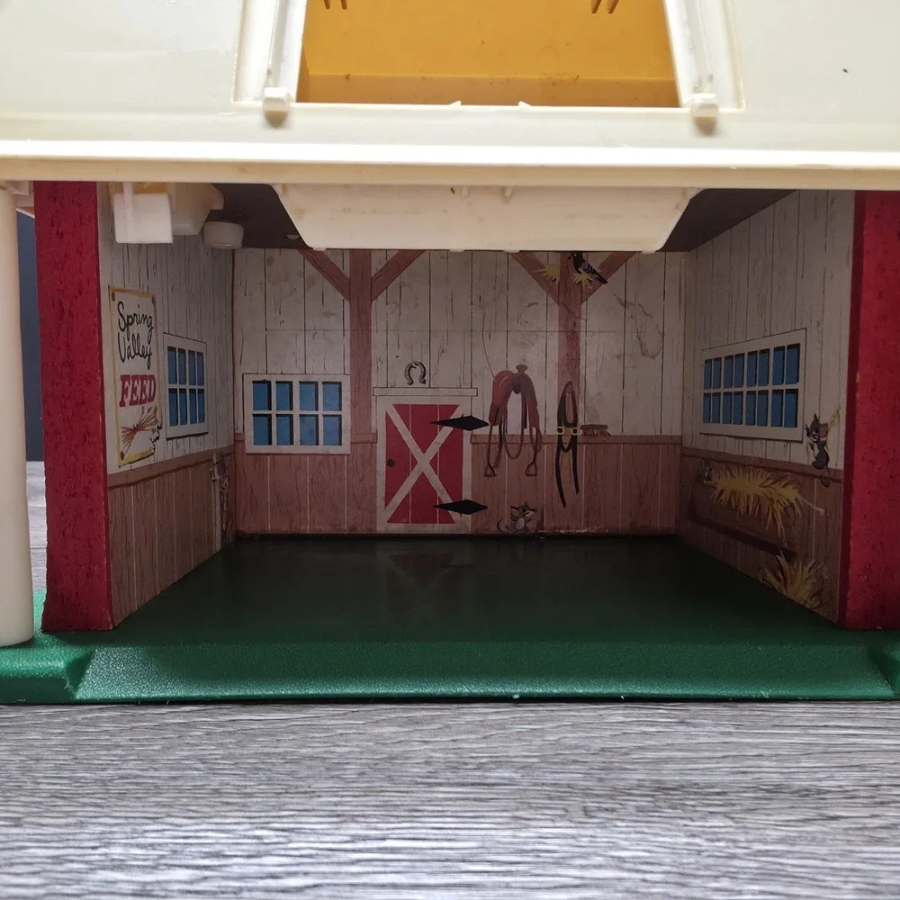 Vintage 1960's FISHER PRICE Play Family Farm - Barn Only